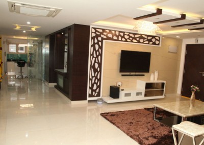oxygen towers @ venkateswara nagar bonam family residence great room